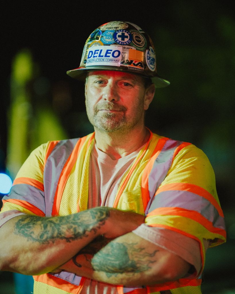 DeLeo crew member